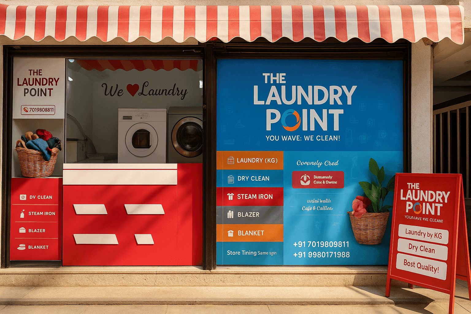Laundry point	